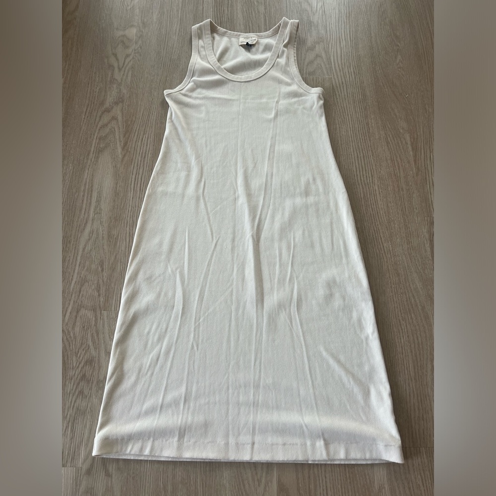 Women's Ribbed Bodycon Dress - Universal Thread | Size Large | Cream